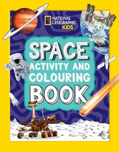 Book cover of Space Activity And Colouring Book