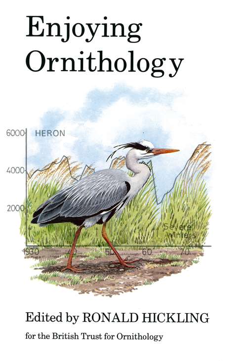 Book cover of Enjoying Ornithology (Poyser Monographs)
