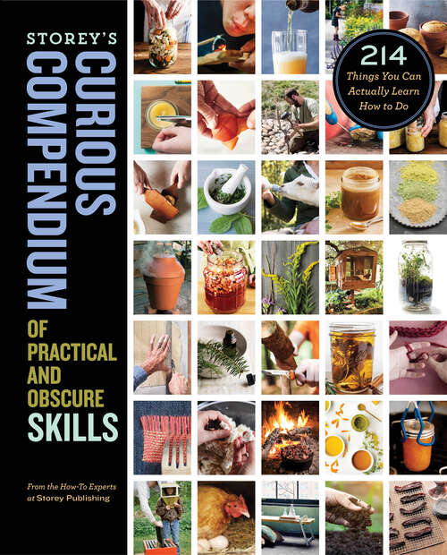 Book cover of Storey's Curious Compendium of Practical and Obscure Skills: 214 Things You Can Actually Learn How to Do