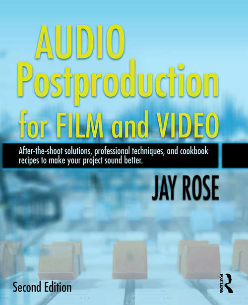 Book cover of Audio Postproduction for Film and Video (2)
