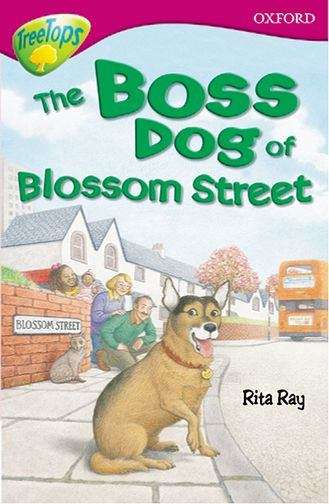 Book cover of Oxford Reading Tree, TreeTops, Stage 10: The Boss Dog of Blossom Street (2005 edition)