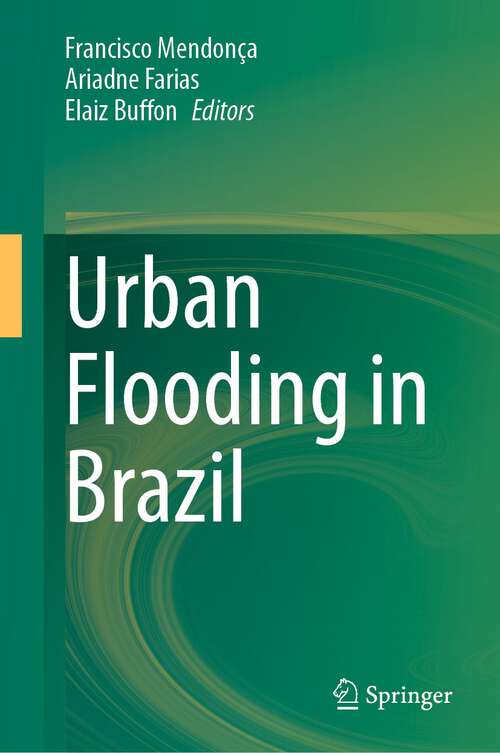Book cover of Urban Flooding in Brazil (1st ed. 2023)