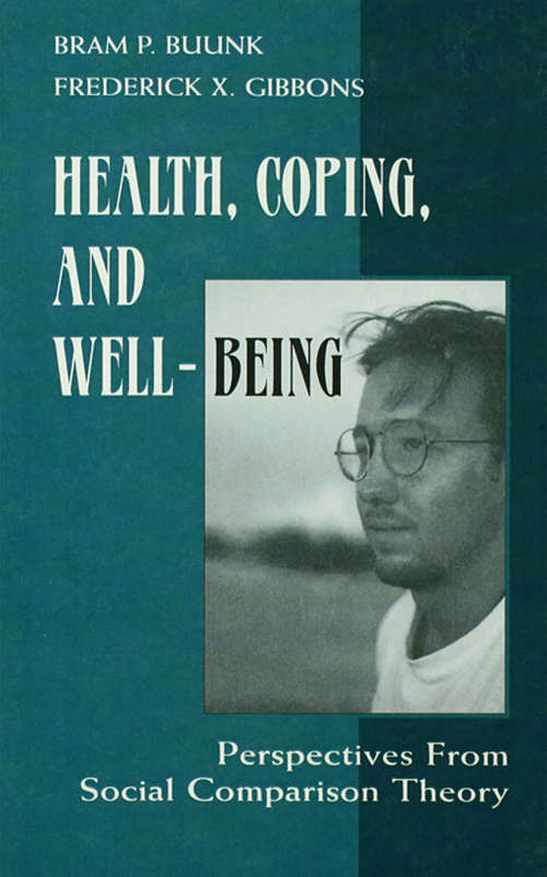 Book cover of Health, Coping, and Well-being: Perspectives From Social Comparison Theory