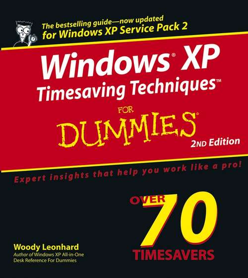Book cover of Windows XP Timesaving Techniques For Dummies (2)