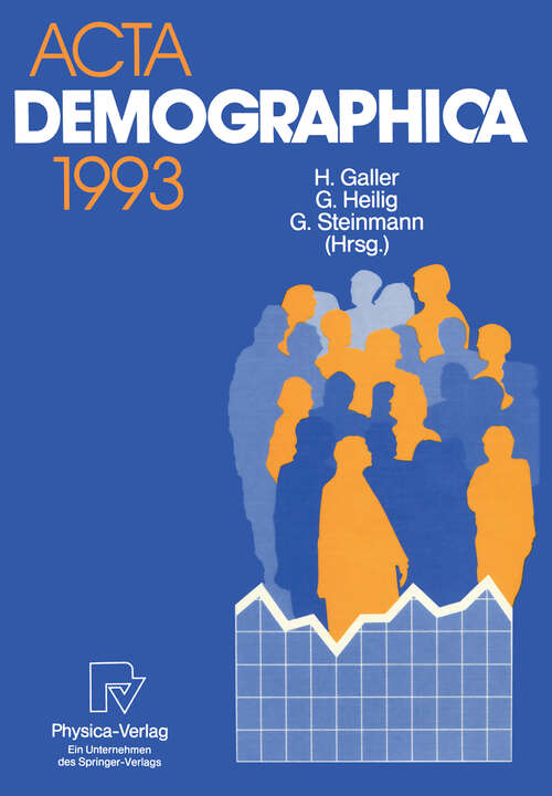 Book cover of Acta Demographica 1993 (1994) (ACTA DEMOGRAPHICA #1993)