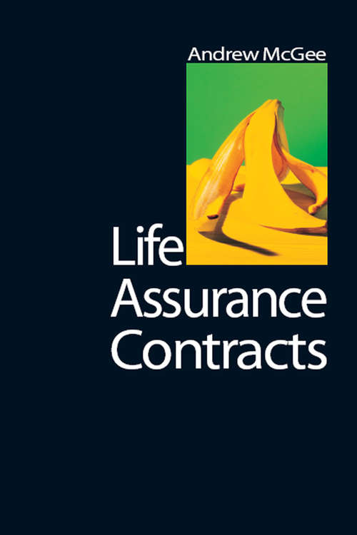 Book cover of Life Assurance Contracts