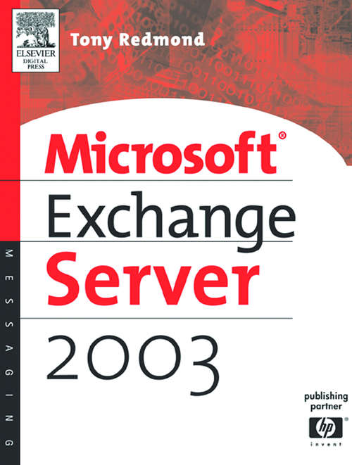 Book cover of Microsoft Exchange Server 2003 (HP Technologies)