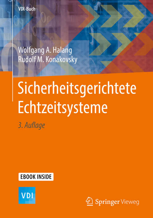 Book cover of Sicherheitsgerichtete Echtzeitsysteme (3. Aufl. 2018) (VDI-Buch)