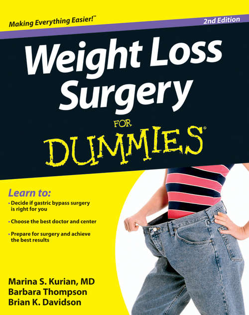 Book cover of Weight Loss Surgery For Dummies: 2nd Edition (2)