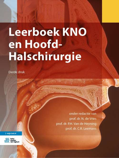 Book cover of Leerboek KNO en Hoofd-Halschirurgie (3rd ed. 2019)