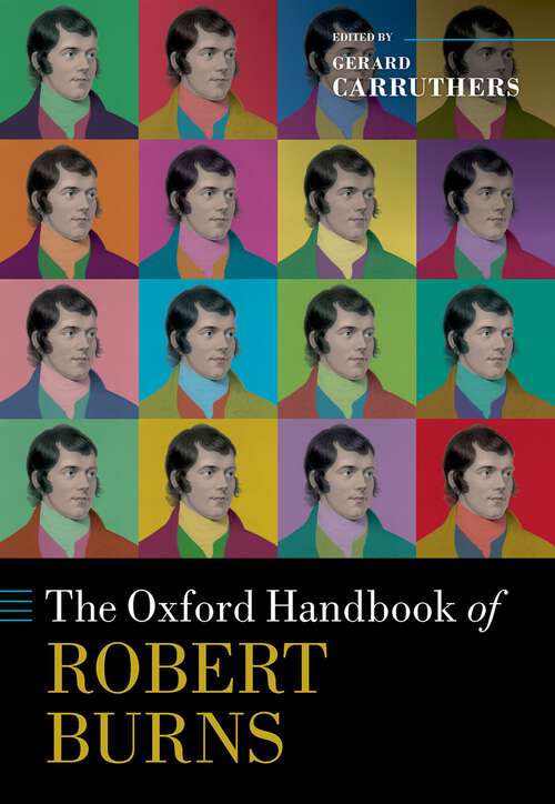 Book cover of The Oxford Handbook of Robert Burns (Oxford Handbooks)