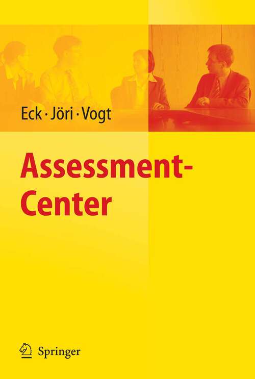 Book cover of Assessment-Center (2007)