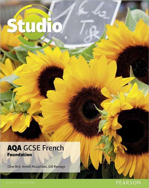 Book cover of Studio: AQA GCSE French, Foundation student book (PDF)
