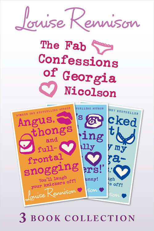 Book cover of Fab Confessions of Georgia Nicolson: Books 1-3 (ePub edition)