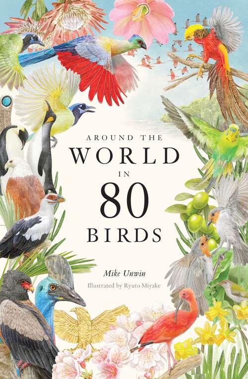 Book cover of Around the World in 80 Birds