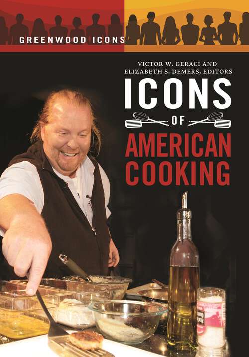 Book cover of Icons of American Cooking (Greenwood Icons)