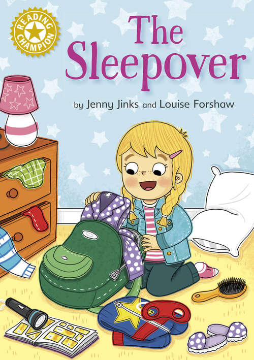 Book cover of The Sleepover: Independent Reading Gold 9 (Reading Champion #3)