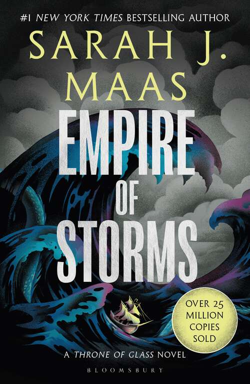 Book cover of Empire of Storms (Throne of Glass)