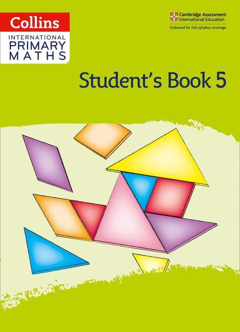 Book cover of International Primary Maths Student's Book: Stage 5 (PDF) (2) (Collins International Primary Maths)