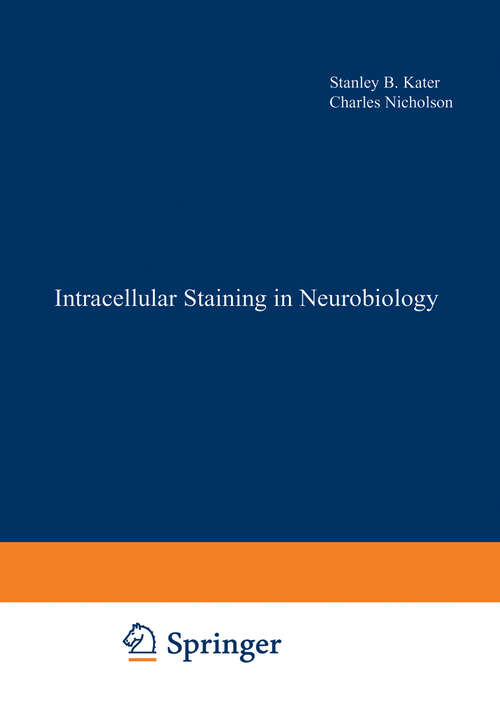 Book cover of Intracellular Staining in Neurobiology (1973)