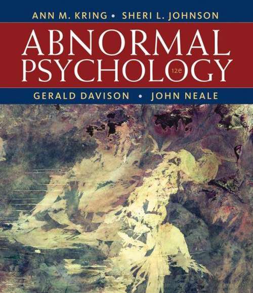 Book cover of Abnormal Psychology (12th Edition)