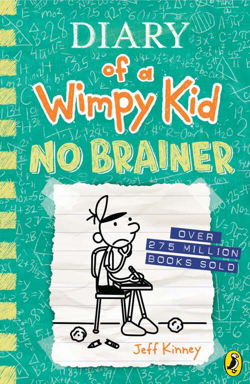 Book cover of Diary of a Wimpy Kid: No Brainer (Diary of a Wimpy Kid #18)