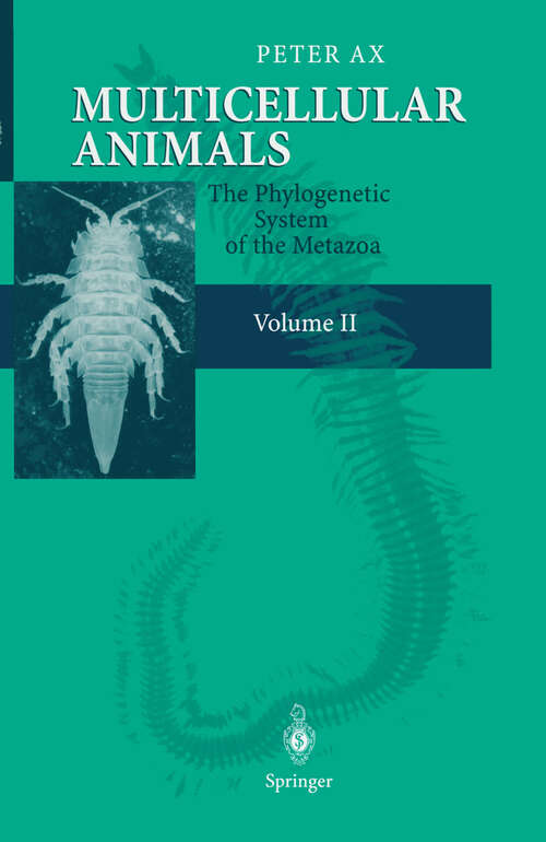 Book cover of Multicellular Animals: Volume II: The Phylogenetic System of the Metazoa (2000)