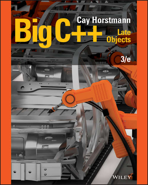 Book cover of Big C++: Late Objects