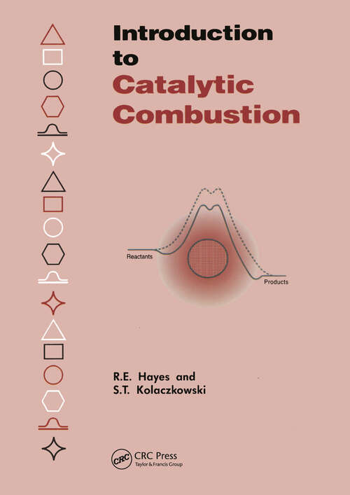 Book cover of Introduction to Catalytic Combustion