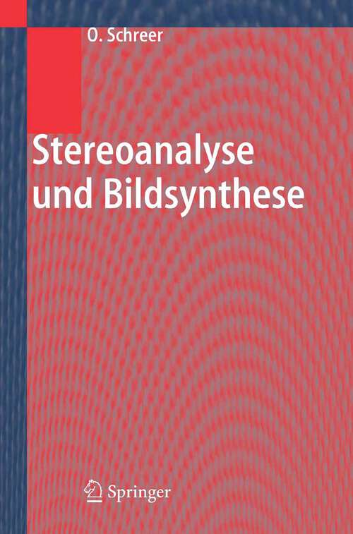Book cover of Stereoanalyse und Bildsynthese (2005)