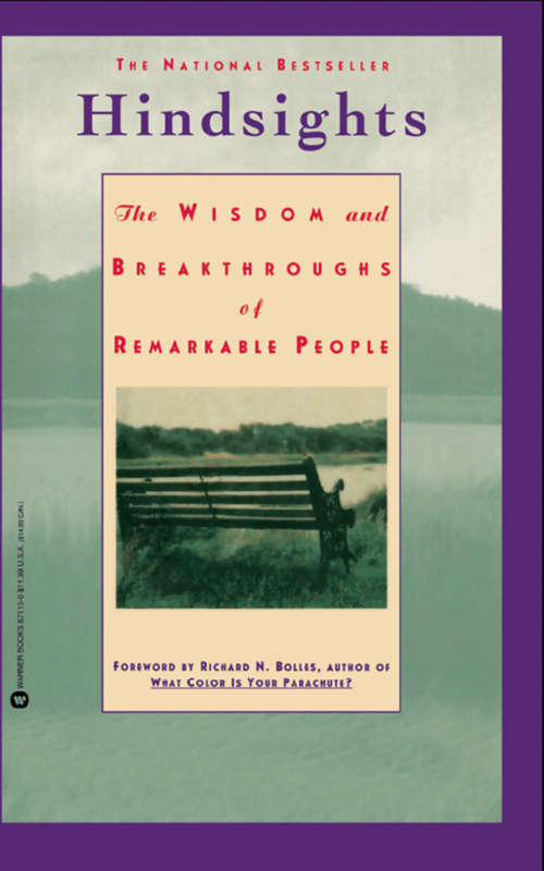 Book cover of Hindsights: The Wisdom and Breakthroughs of Remarkable People