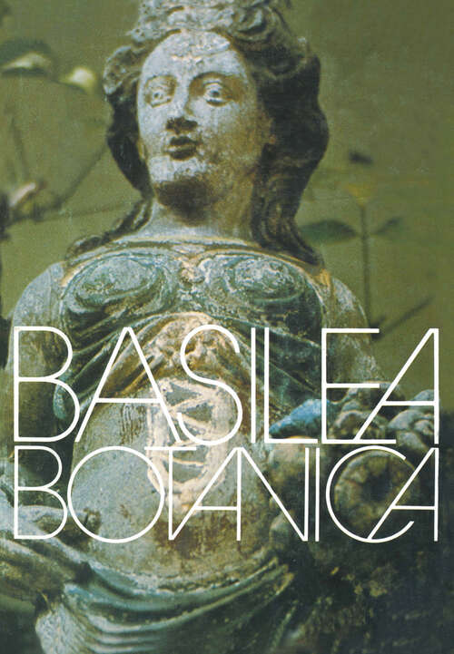 Book cover of Basilea botanica (1979)