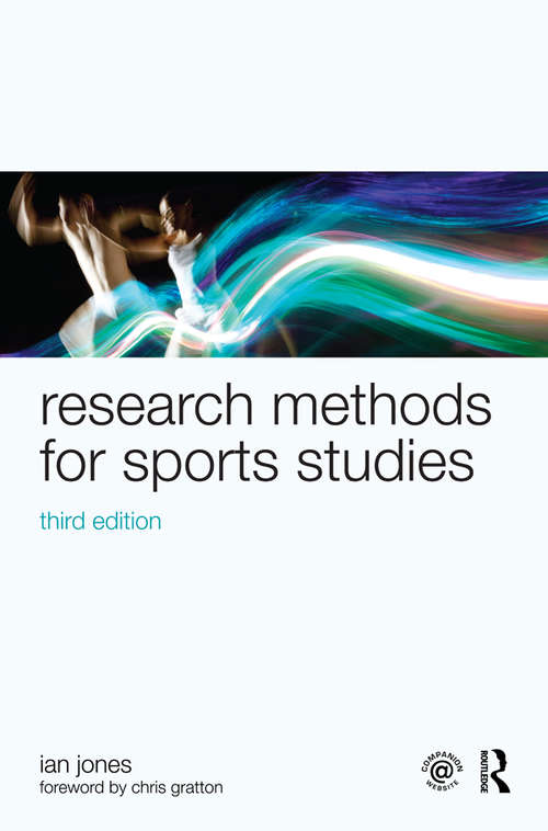 Book cover of Research Methods for Sports Studies: Third Edition