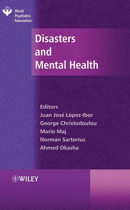 Book cover of Disasters and Mental Health (World Psychiatric Association #4)