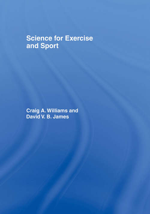 Book cover of Science for Exercise and Sport