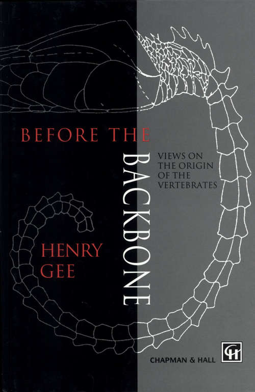 Book cover of Before the Backbone: Views on the origin of the vertebrates (1996)