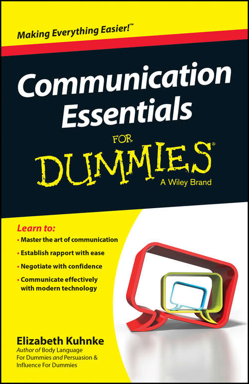 Book cover of Communication Essentials For Dummies (2)