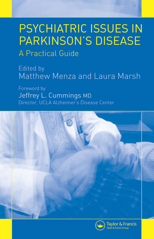 Book cover of Psychiatric Issues in Parkinson's Disease: A Practical Guide