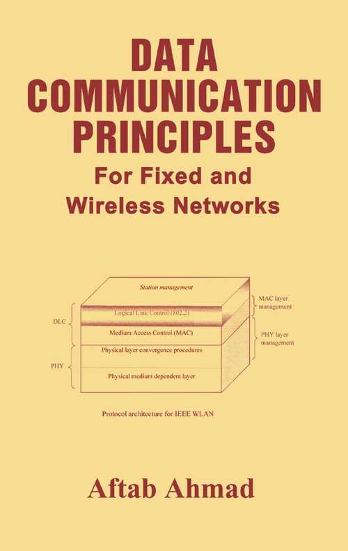 Book cover of Data Communication Principles: For Fixed and Wireless Networks (2003)