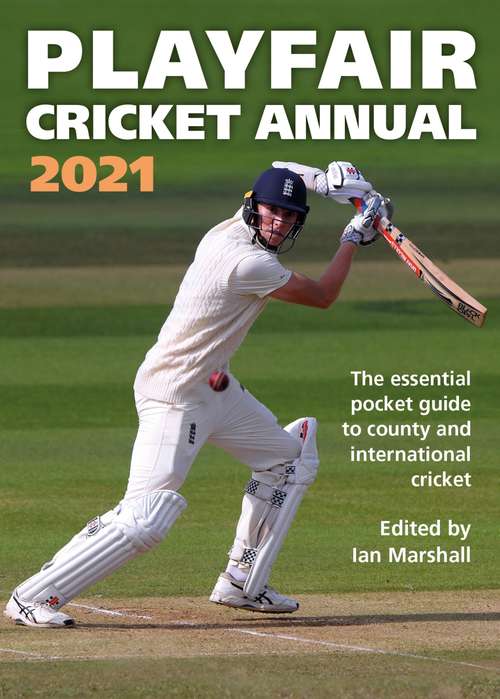 Book cover of Playfair Cricket Annual 2021