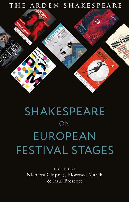 Book cover of Shakespeare on European Festival Stages