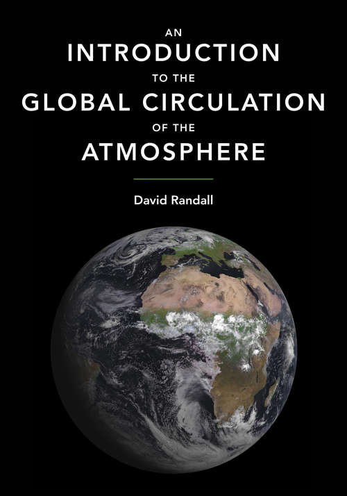 Book cover of An Introduction to the Global Circulation of the Atmosphere (PDF)
