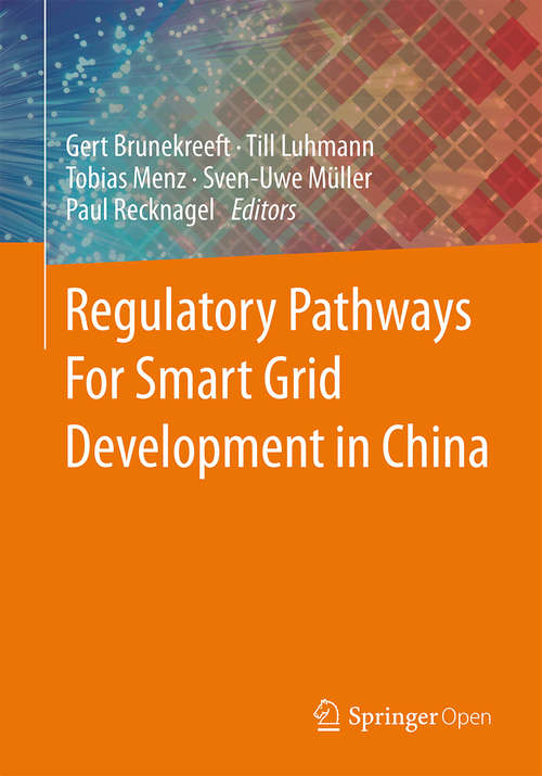 Book cover of Regulatory Pathways For Smart Grid Development in China (2015)