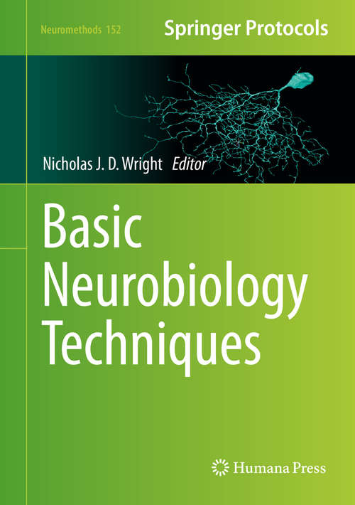 Book cover of Basic Neurobiology Techniques (1st ed. 2020) (Neuromethods #152)
