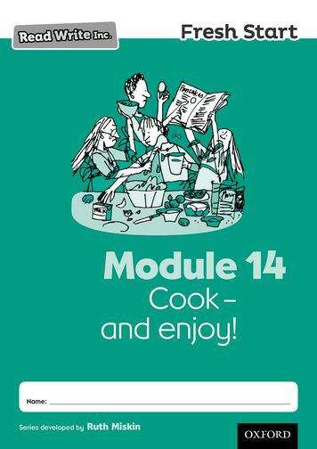 Book cover of Read Write Inc. Fresh Start: Module 14 Cook – and enjoy! (PDF)