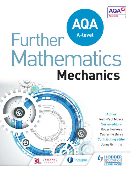 Book cover of AQA A Level Further Mathematics Mechanics (PDF)