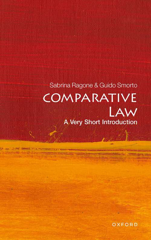 Book cover of Comparative Law: A Very Short Introduction (Very Short Introductions)