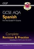 Book cover of GCSE Spanish AQA Complete Revision & Practice (with Free Online Edition & Audio): perfect for the 2024 and 2025 exams (CGP AQA GCSE Spanish): (BRF file available upon request)