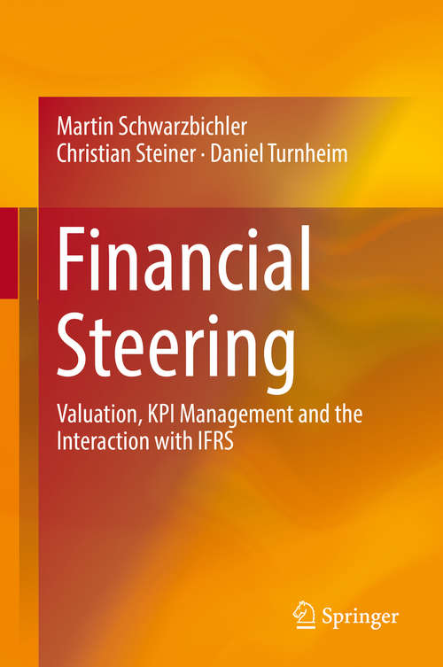 Book cover of Financial Steering: Valuation, KPI Management and the Interaction with IFRS