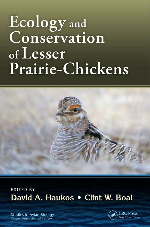 Book cover of Ecology and Conservation of Lesser Prairie-Chickens